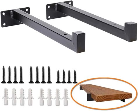 metal shelf bracket black|12 inch black shelf brackets.